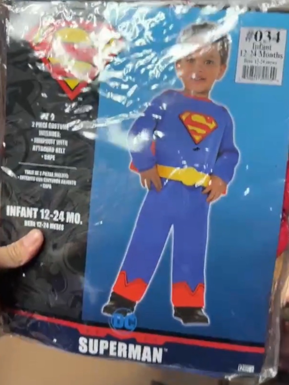 Superman Baby Halloween costume
